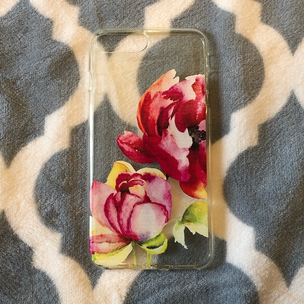 iPhone 6 Plus/7 plus/8 plus Clear Jelly Phone Case